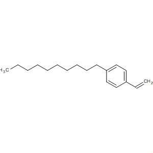 P-(n-癸基)苯乙烯结构式_46926-59-4结构式