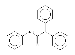 2,2-二苯基-乙酰苯胺结构式_4695-14-1结构式