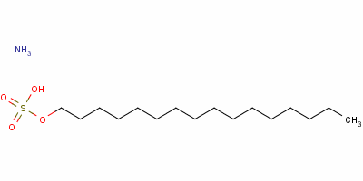 十六烷基硫酸酯铵盐结构式_4696-47-3结构式