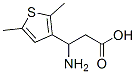 3-氨基-3-(2,5-二甲基-3-噻吩)-丙酸结构式_470704-56-4结构式