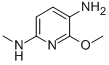 5-氨基-6-甲氧基-2-甲基氨基吡啶结构式_471254-59-8结构式