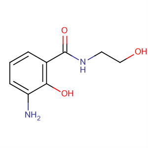 3-氨基-2-羟基-n-(2-羟基乙基)苯甲酰胺结构式_473731-23-6结构式