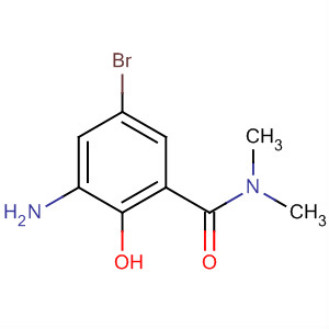 3-氨基-5-溴-2-羟基-N,N-二甲基苯甲酰胺结构式_473731-68-9结构式