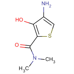 4-氨基-3-羟基-N,N-二甲基-2-噻吩羧酰胺结构式_473731-87-2结构式