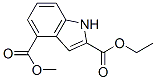 Indole-2,4-dicarboxylic acid 2-ethyl ester 4-methyl ester Structure,473883-20-4Structure