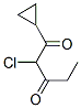 (9ci)-2-氯-1-环丙基-1,3-戊烷二酮结构式_473924-03-7结构式