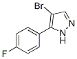 4-Bromo-5-(4-fluorophenyl)-1(2)H-pyrazole Structure,474706-36-0Structure