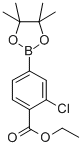 4-Ethoxycarbonyl-3-chlorophenylboronic acid, pinacol ester Structure,474709-76-7Structure