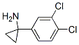 Cyclopropanamine, 1-(3,4-dichlorophenyl)- Structure,474709-82-5Structure