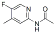 2-Acetamido-5-fluoro-4-methylpyridine Structure,475060-21-0Structure