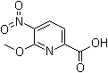 6-甲氧基-5-硝基-2-吡啶羧酸结构式_475272-62-9结构式