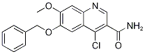 6-(苄氧基)-4-氯-7-甲氧基喹啉-3-羧酰胺结构式_476193-59-6结构式