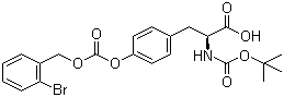 Boc-O-(2-bromo-Cbz)-L-Tyrosine Structure,47689-67-8Structure