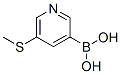 [5-(甲基磺酰基)-3-吡啶基]硼酸结构式_477251-98-2结构式