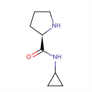(2r)-(9ci)-n-环丙基-2-吡咯烷羧酰胺结构式_477575-02-3结构式