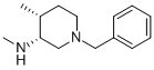 (3S,4s)-1-benzyl-n,4-dimethylpiperidin-3-amine Structure,477600-69-4Structure