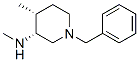 3-Piperidinamine, N,4-dimethyl-1-(phenylmethyl)-, (3R,4R)- Structure,477600-70-7Structure