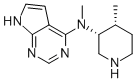 n-甲基-n-[(3r,4r)-4-甲基-3-哌啶基]-7H-吡咯并[2,3-d]嘧啶-4-胺结构式_477600-74-1结构式