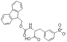 Fmoc-D-3-NO2-Phe-OH结构式_478183-71-0结构式
