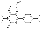 6-羟基-1-异丙基-4-(4-异丙基苯基)-1H-喹唑啉-2-酮结构式_478963-71-2结构式