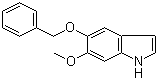 5-Benzyloxy-6-methoxyindole Structure