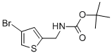 4-Bromo-2-(BOC-amino)methylthiophene Structure,479090-39-6Structure