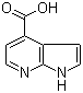 1H-吡咯并[2,3-b]吡啶-4-羧酸结构式_479553-01-0结构式