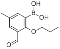 3-Formyl-5-methyl-2-propoxyphenylboronic acid Structure,480424-53-1Structure