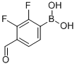 2,3-Difluoro-4-formylphenylboronic acid Structure,480424-84-8Structure