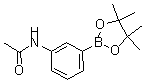 3-乙酰基氨基苯硼酸频那醇酯结构式_480424-93-9结构式