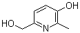 6-羟基甲基-2-甲基-吡啶-3-醇结构式_4811-16-9结构式