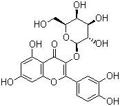 Hyperoside Structure,482-36-0Structure