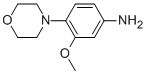 3-甲氧基-4-(4-吗啉)苯胺结构式_482308-06-5结构式