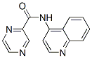 (9CI)-N-4-喹啉-吡嗪羧酰胺结构式_484039-09-0结构式