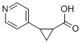 2-(4-吡啶)环丙烷羧酸结构式_484654-49-1结构式
