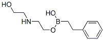 2-Phenylethyl-1-boronic acid diethanolamine ester, Structure,4848-04-8Structure