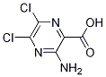 3-氨基-5,6-二氯-吡嗪-2-羧酸结构式_4853-52-5结构式