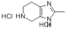 2-甲基-4,5,6,7-四氢-3H-咪唑并[4,5-c]吡啶双盐酸盐结构式_485402-39-9结构式