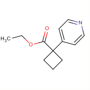 Ethyl 1-(pyridin-4-yl)cyclobutanecarboxylate Structure,485828-19-1Structure