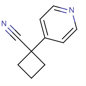 1-(吡啶-4-基)环丁烷甲腈结构式_485828-63-5结构式