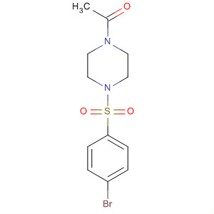 4-(4-乙酰基哌嗪磺酰基)溴苯结构式_486422-26-8结构式