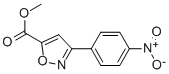 3-(4-Nitro-phenyl)-isoxazole-5-carboxylic aci d methyl ester Structure,487034-01-5Structure