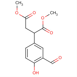 Dimethyl 2-(3-bromo-5-formyl-4-hydroxyphenyl)succinate Structure,488713-20-8Structure