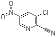 3-氯-5-硝基-2-吡啶甲腈结构式_488713-30-0结构式