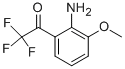 1-(2-氨基-3-甲氧基苯基)-2,2,2-三氟乙酮结构式_489429-72-3结构式