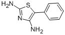 5-苯基-2,4-噻唑二胺结构式_490-55-1结构式