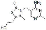 3-[(4-氨基-2-甲基嘧啶l)甲基]-5-(2-羟基乙基)-4-甲基噻唑-2(3h)-酮、结构式_490-82-4结构式