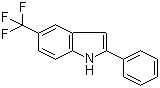 2-苯基-5-(三氟甲基)-1H-吲哚结构式_491601-38-8结构式