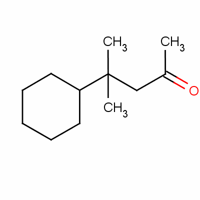 4-环己基-4-甲基-2-戊酮结构式_4927-39-3结构式