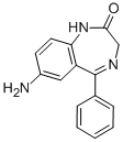 7-氨基硝西泮结构式_4928-02-3结构式